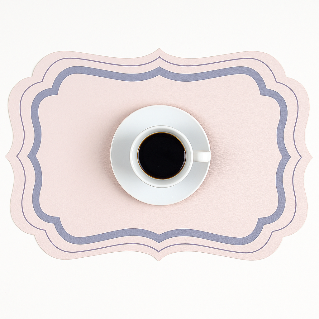 Premium Morandi Cream Placemats – Antislip & Thermal Protection