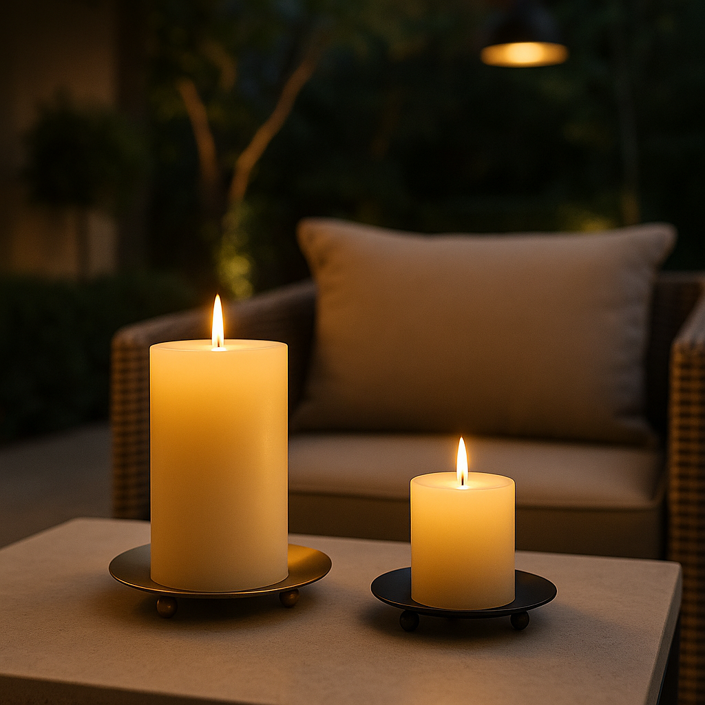 Candle Holder Elegant Aurora Grace