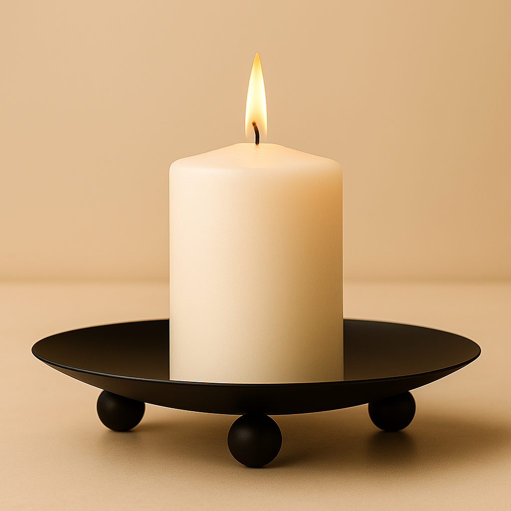 Candle Holder Elegant Aurora Grace