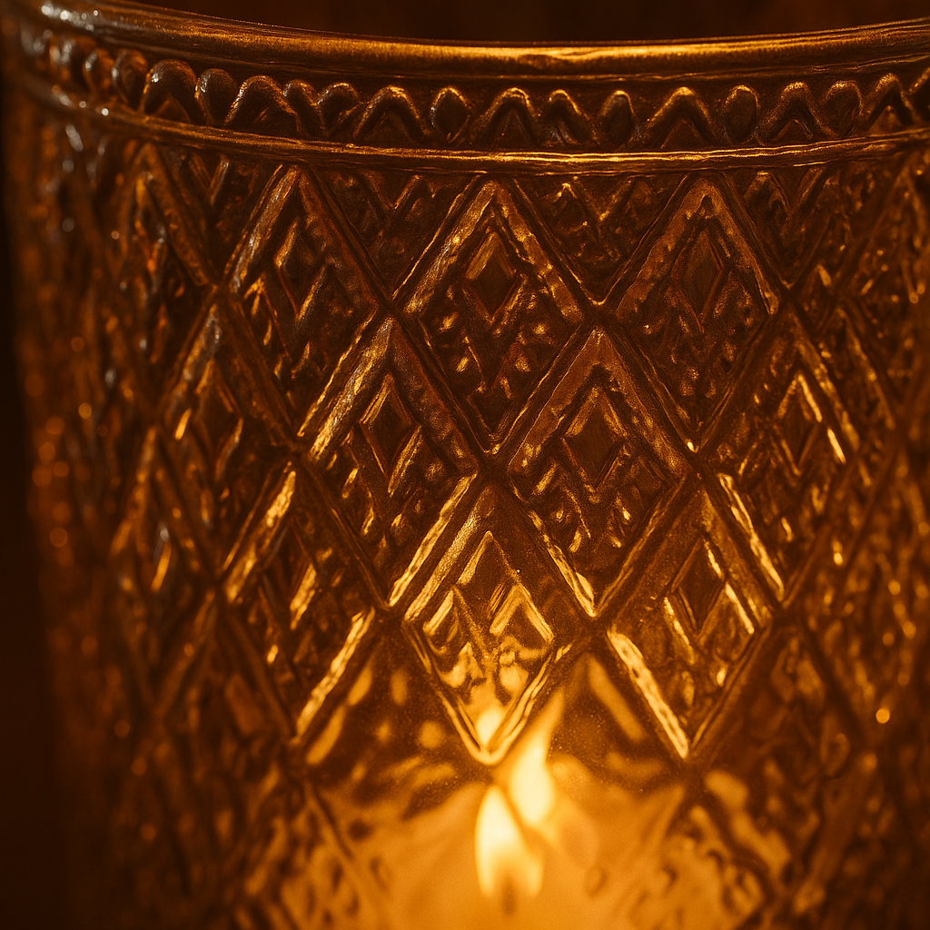 Candle Holder Capri Sunset Elegance