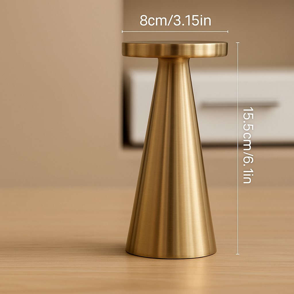 Candle Holders Siena Copper Charm – Set of 3