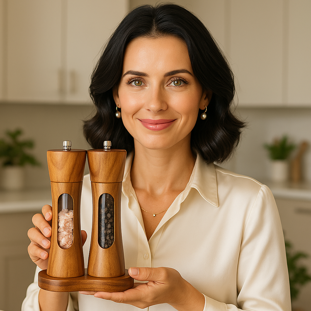 Salt & Pepper Mills Set Windsor Elegance