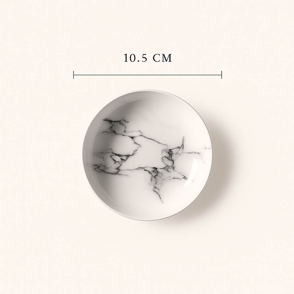 Plates Copenhagen Nordic Marble Essence