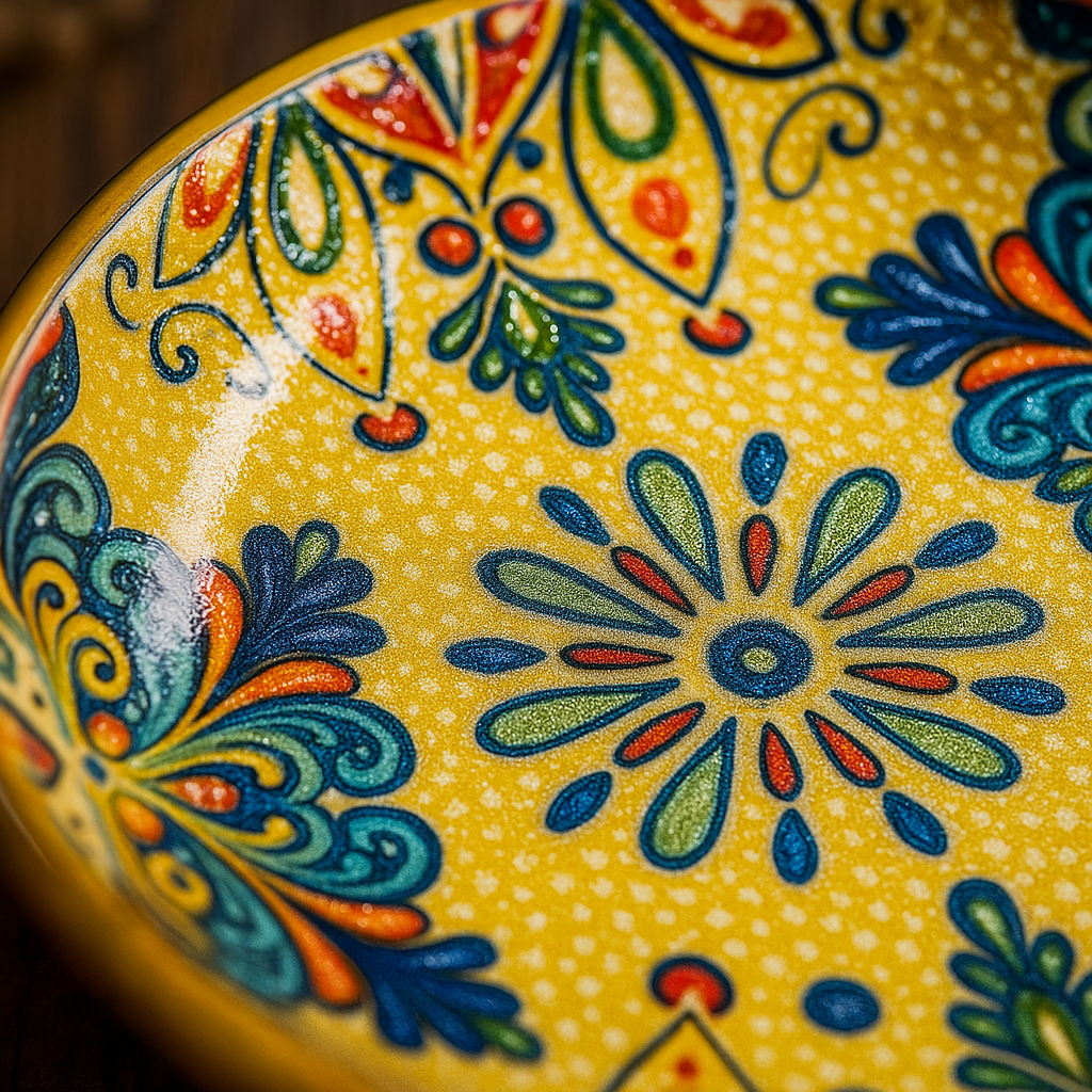 Plates Florence Bohemian Creative Mosaic Essence