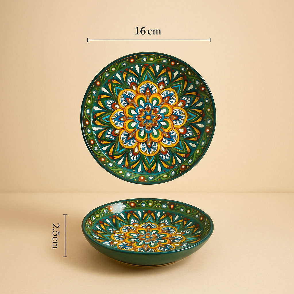 Plates Florence Bohemian Creative Mosaic Essence