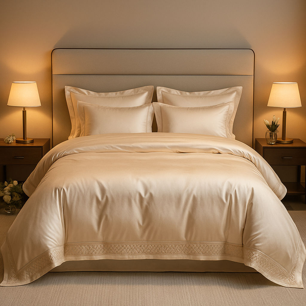 Bedding Set Prestige Egyptian Cotton Embroidery 1200TC