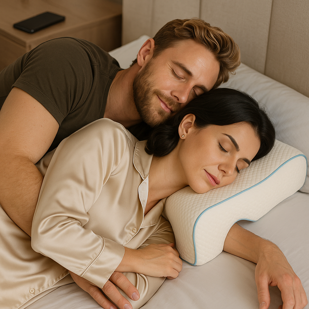Pillow Prestige Memory Foam Ergonomic Comfort Luxe