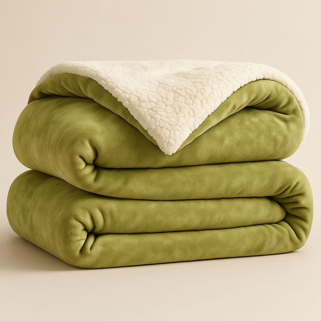 Blanket Velvet Harmony Elegant Winter Throw