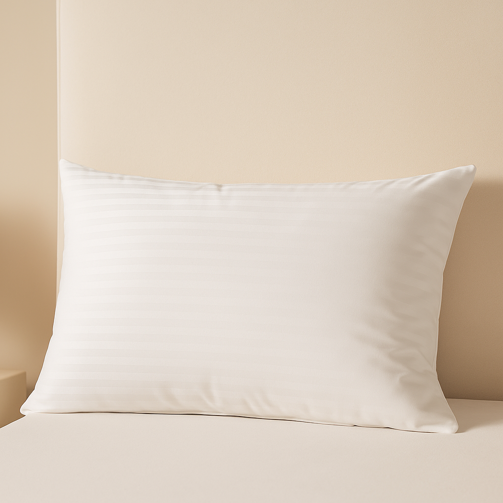 Pillow Éclat White Goose Down Cotton Luxury