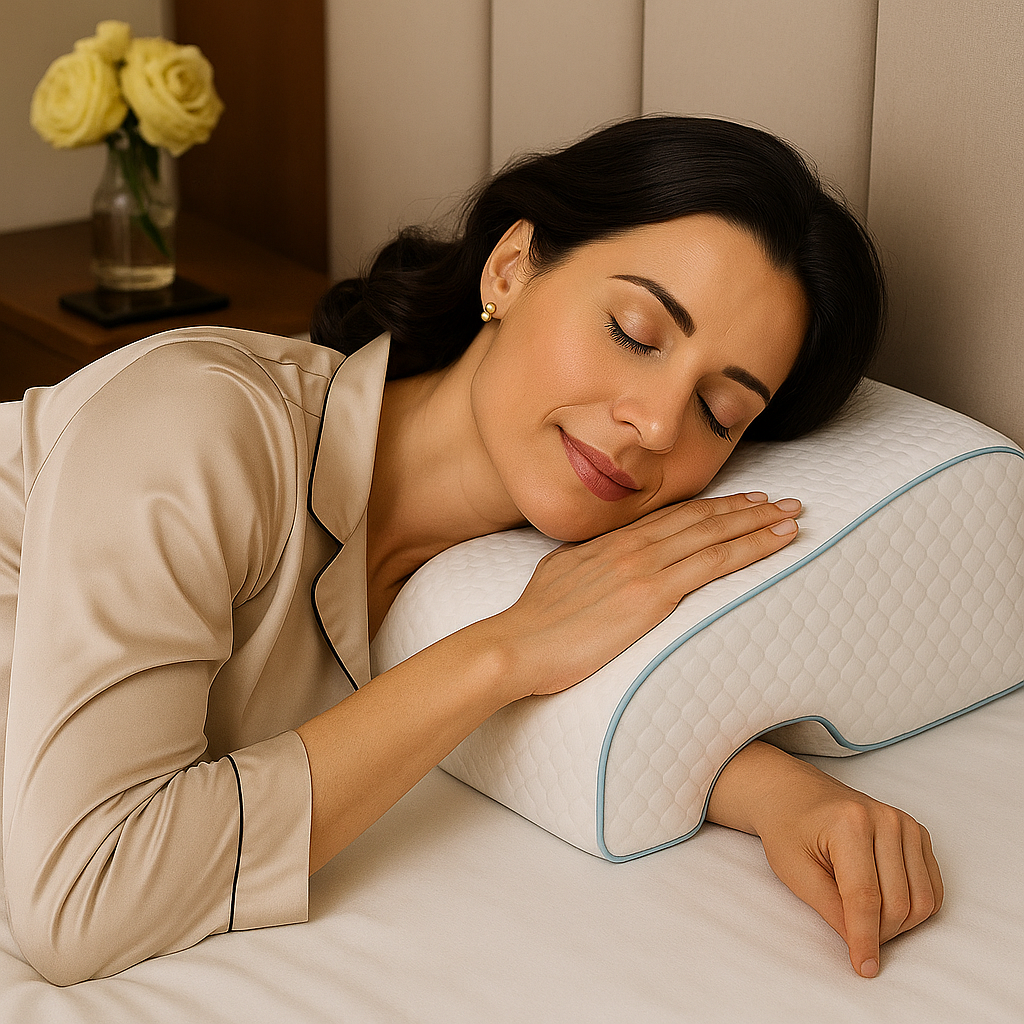 Pillow Prestige Memory Foam Ergonomic Comfort Luxe