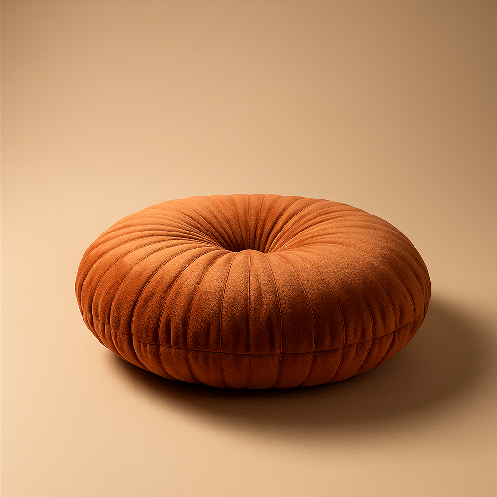 Cushion Pouf Round Aurelia Living Accent