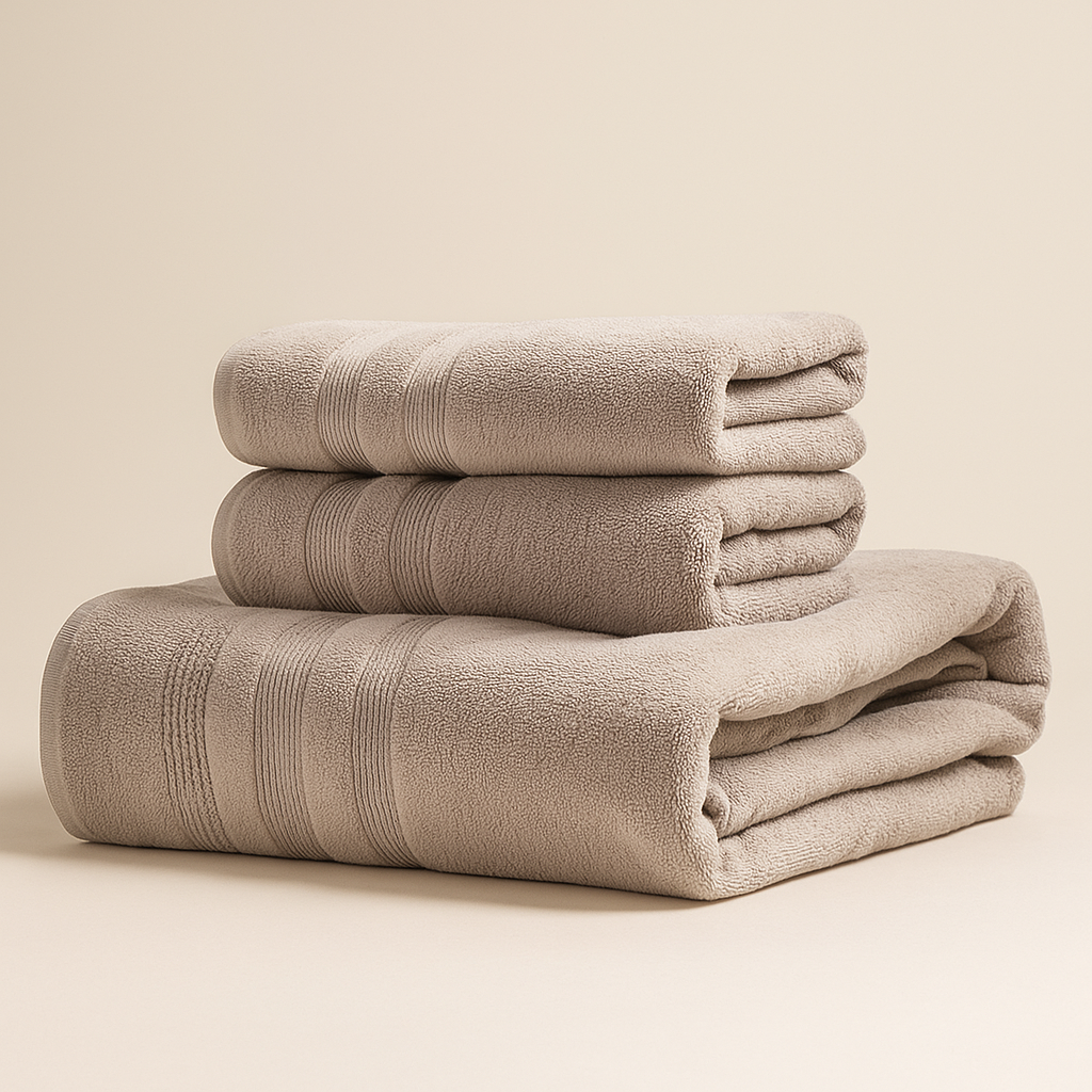 Bath Towels Bamboo Fiber Harmony Elegance