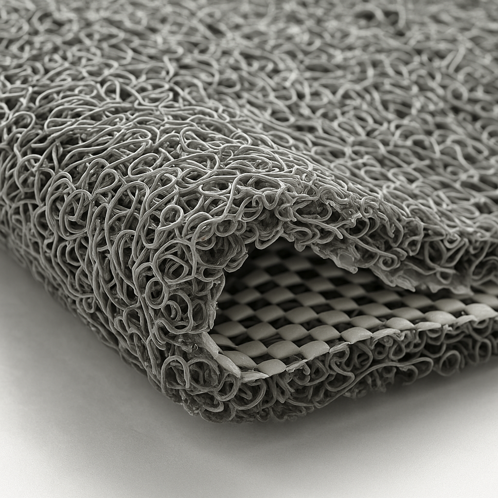 Shower Mat PVC Drain Quick Elegance Comfort