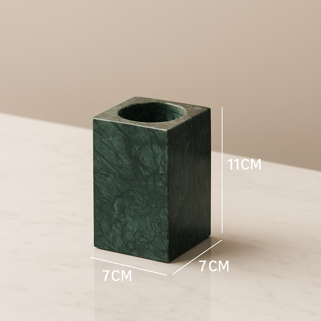 Bathroom Accessories Marble Green Prestige Elegance
