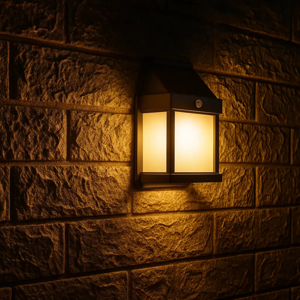 Wall Lamp Outdoor Solar Waterproof Guardian Glow