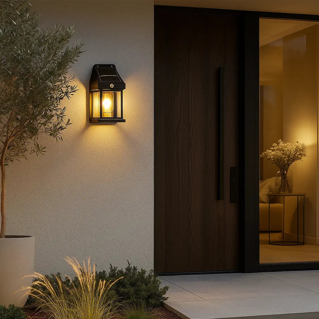 Wall Lamp Outdoor Solar Waterproof Guardian Glow