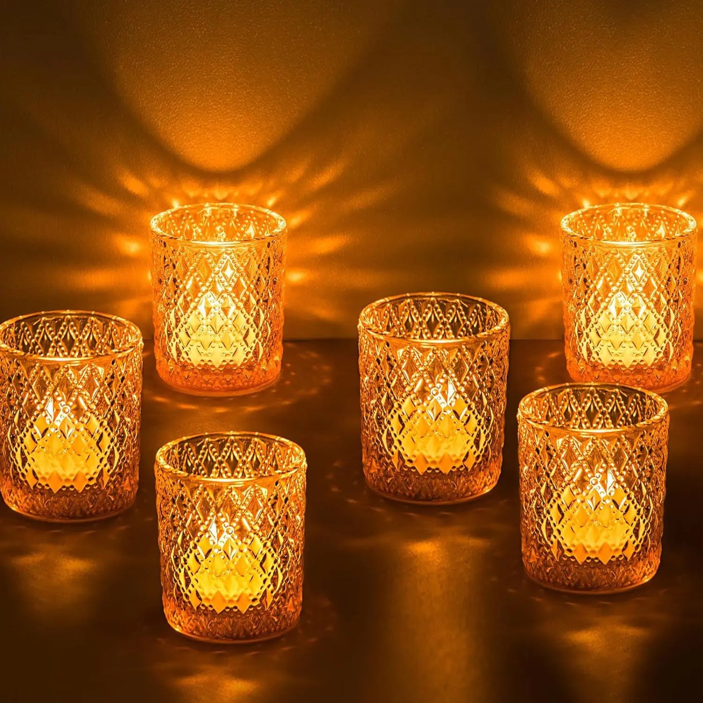 Candle Holder Capri Sunset Elegance
