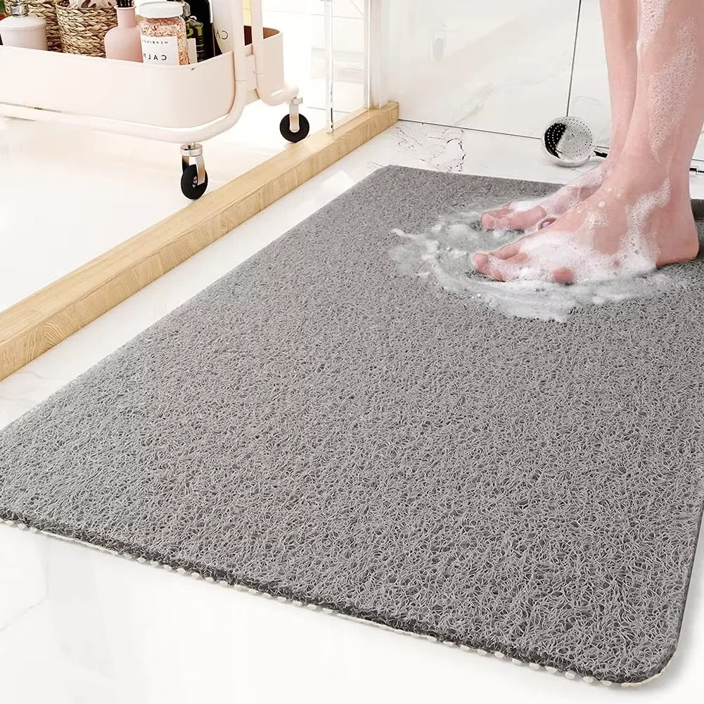 Shower Mat PVC Drain Quick Elegance Comfort
