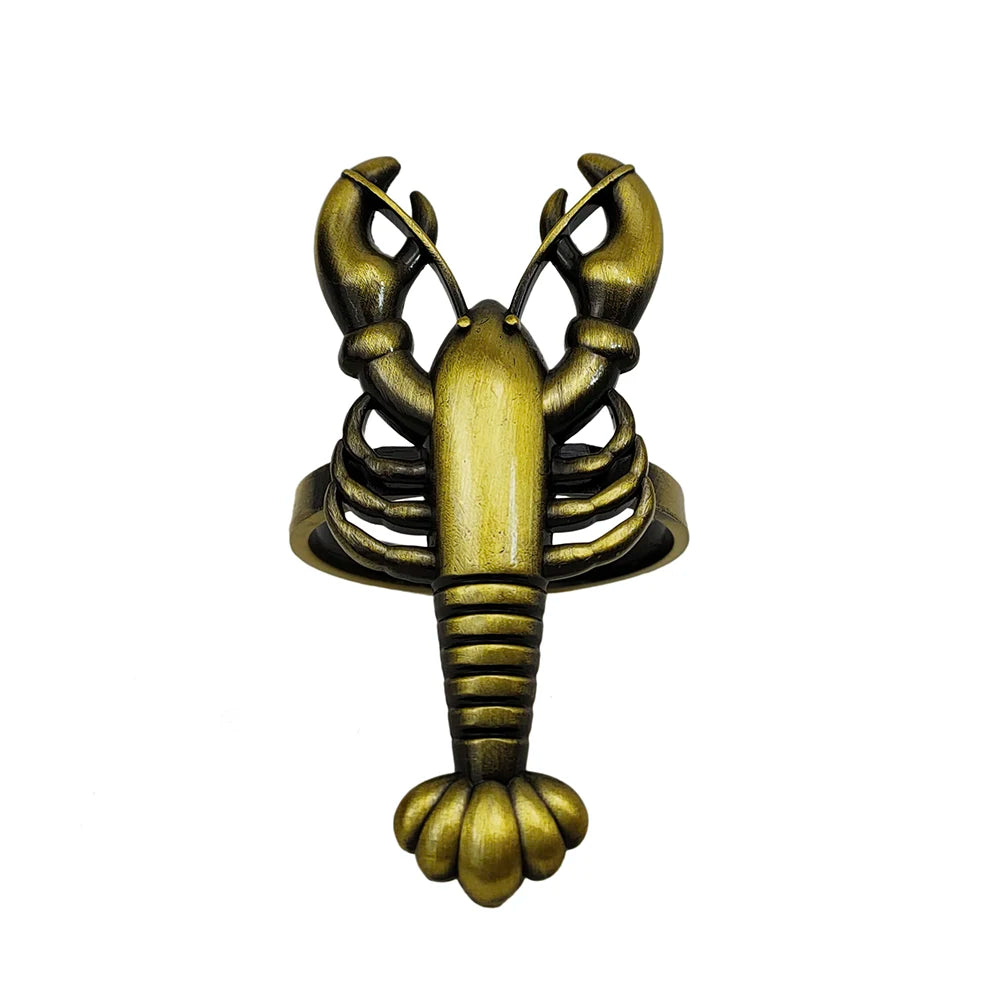 Nautica Ensemble – Silver Marine Life Napkin Rings - 6 pcs