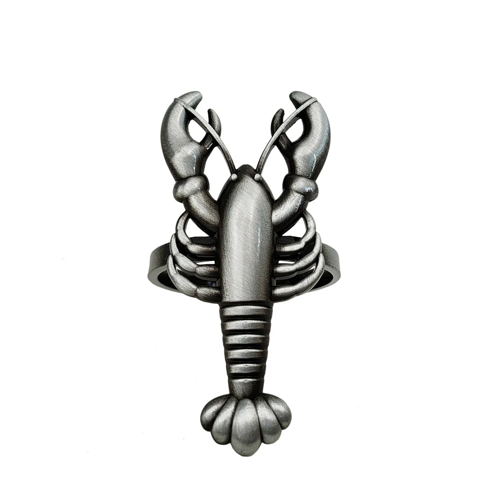 Nautica Ensemble – Silver Marine Life Napkin Rings - 6 pcs