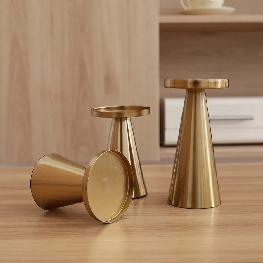 Candle Holders Siena Copper Charm – Set of 3