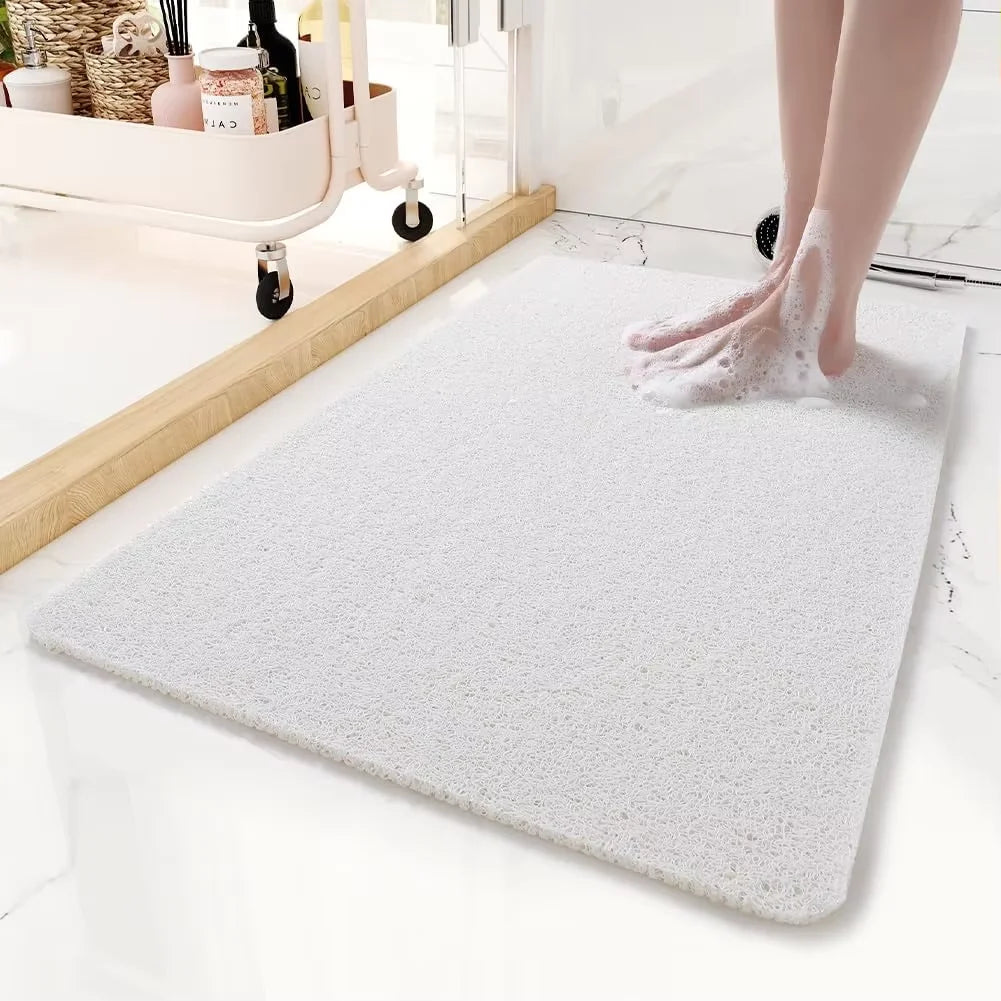 Shower Mat PVC Drain Quick Elegance Comfort