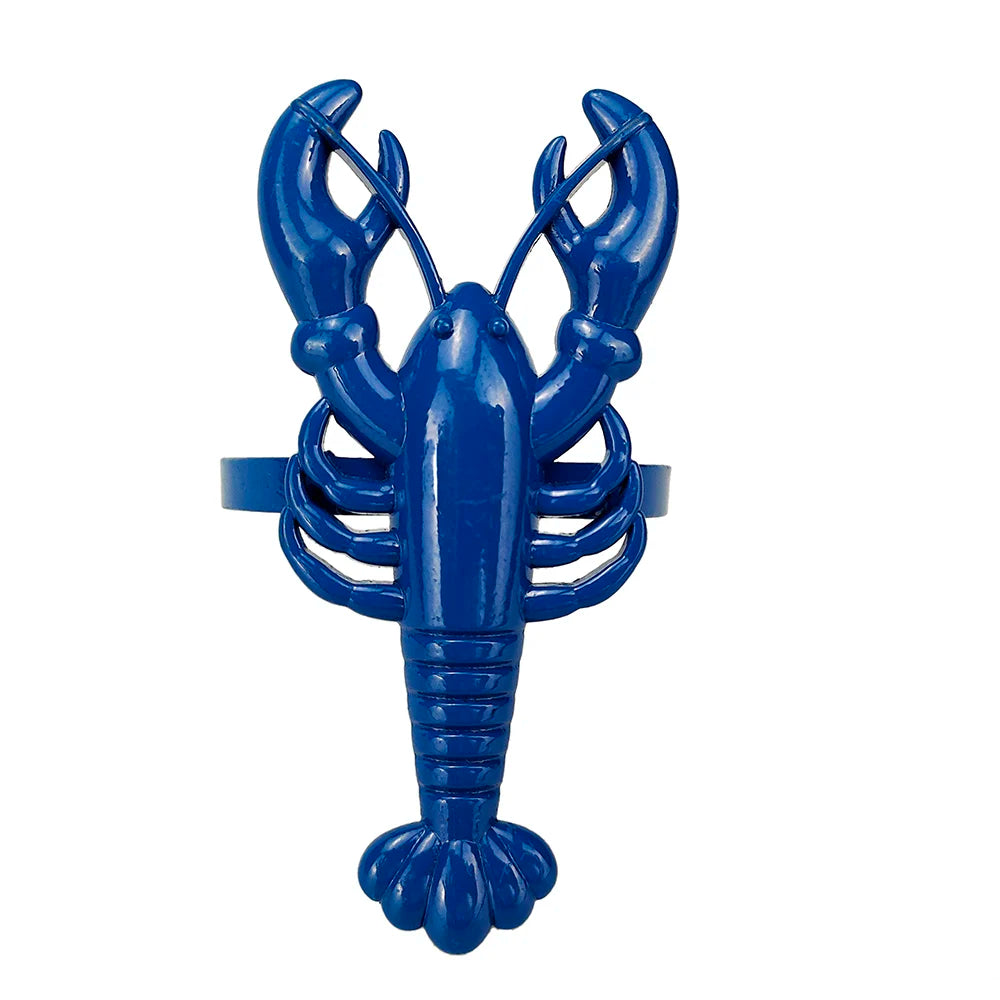 Nautica Ensemble – Silver Marine Life Napkin Rings - 6 pcs
