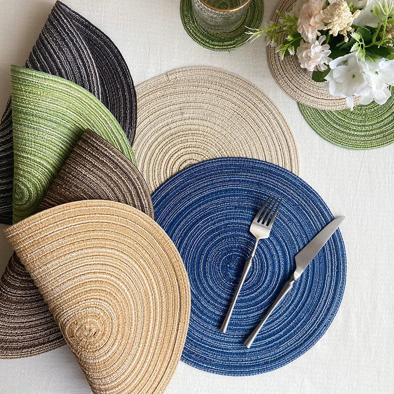 Nordica Luxe Cotton & Ramie Sousplats Collection