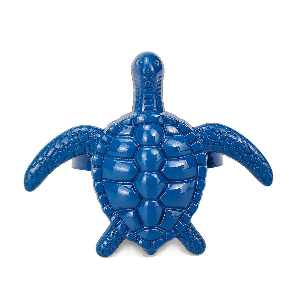 Nautica Ensemble – Silver Marine Life Napkin Rings - 6 pcs
