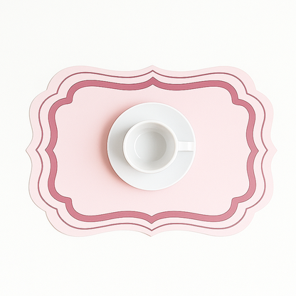 Premium Morandi Cream Placemats – Antislip & Thermal Protection