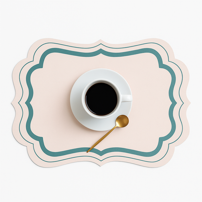 Premium Morandi Cream Placemats – Antislip & Thermal Protection