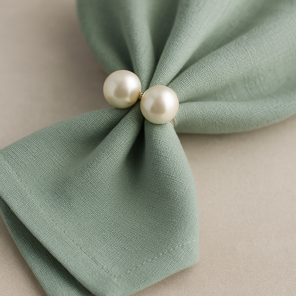 Maison Éclat Reusable Polyester Napkin Ensemble – 40x40cm, Multi-Set