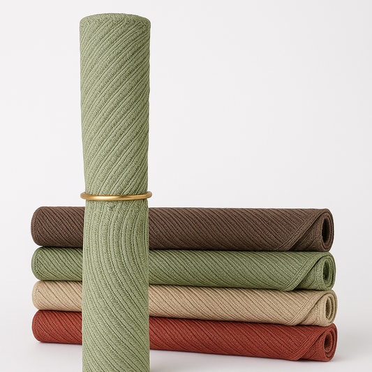 Nordica Luxe Cotton & Ramie Sousplats Collection