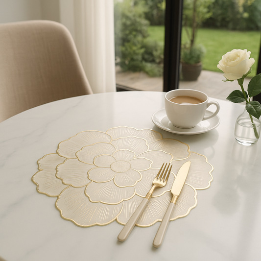 Siena Elegance 6-Piece Floral Sousplats Set