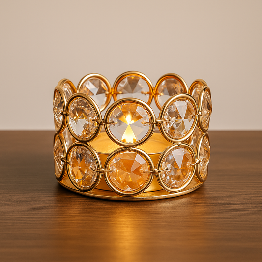 Candle Holder Crystal Florence Charm