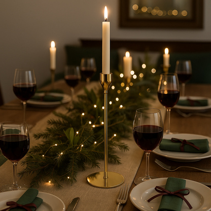 Candle Holders Orient Gold Harmony – Set of 3