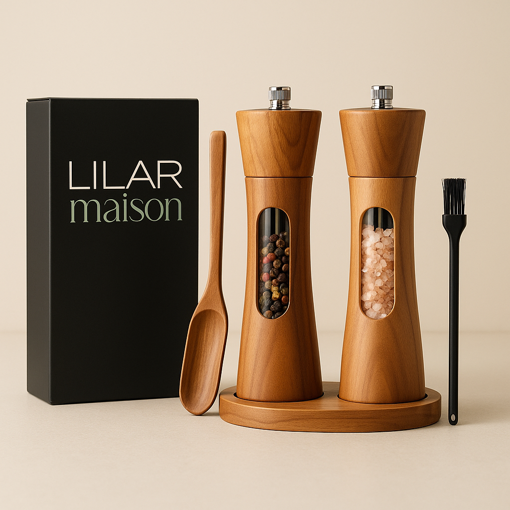 Salt & Pepper Mills Set Windsor Elegance