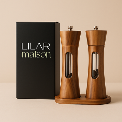 Salt & Pepper Mills Set Windsor Elegance
