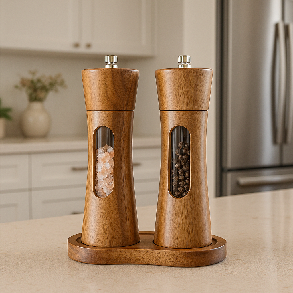 Salt & Pepper Mills Set Windsor Elegance