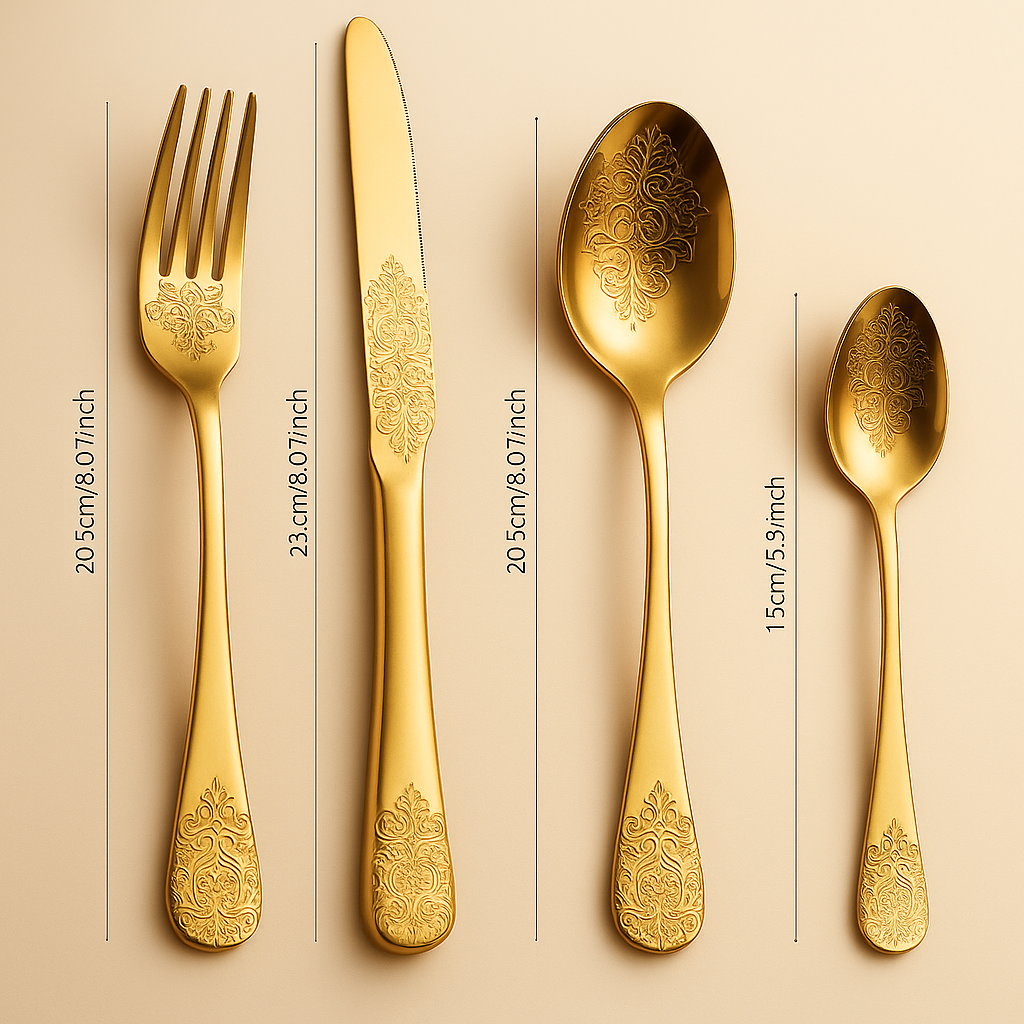Cutlery Set Versailles Vintage Elegance