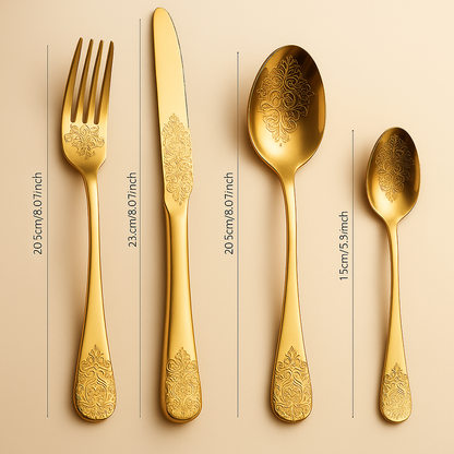 Cutlery Set Versailles Vintage Elegance
