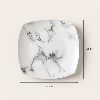 Plates Copenhagen Nordic Marble Essence
