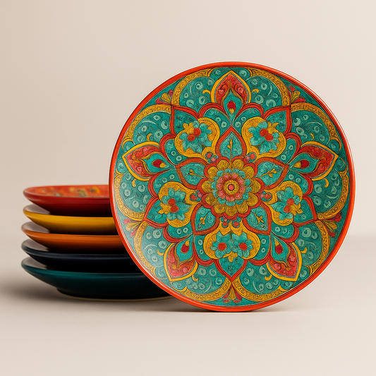 Plates Florence Bohemian Creative Mosaic Essence