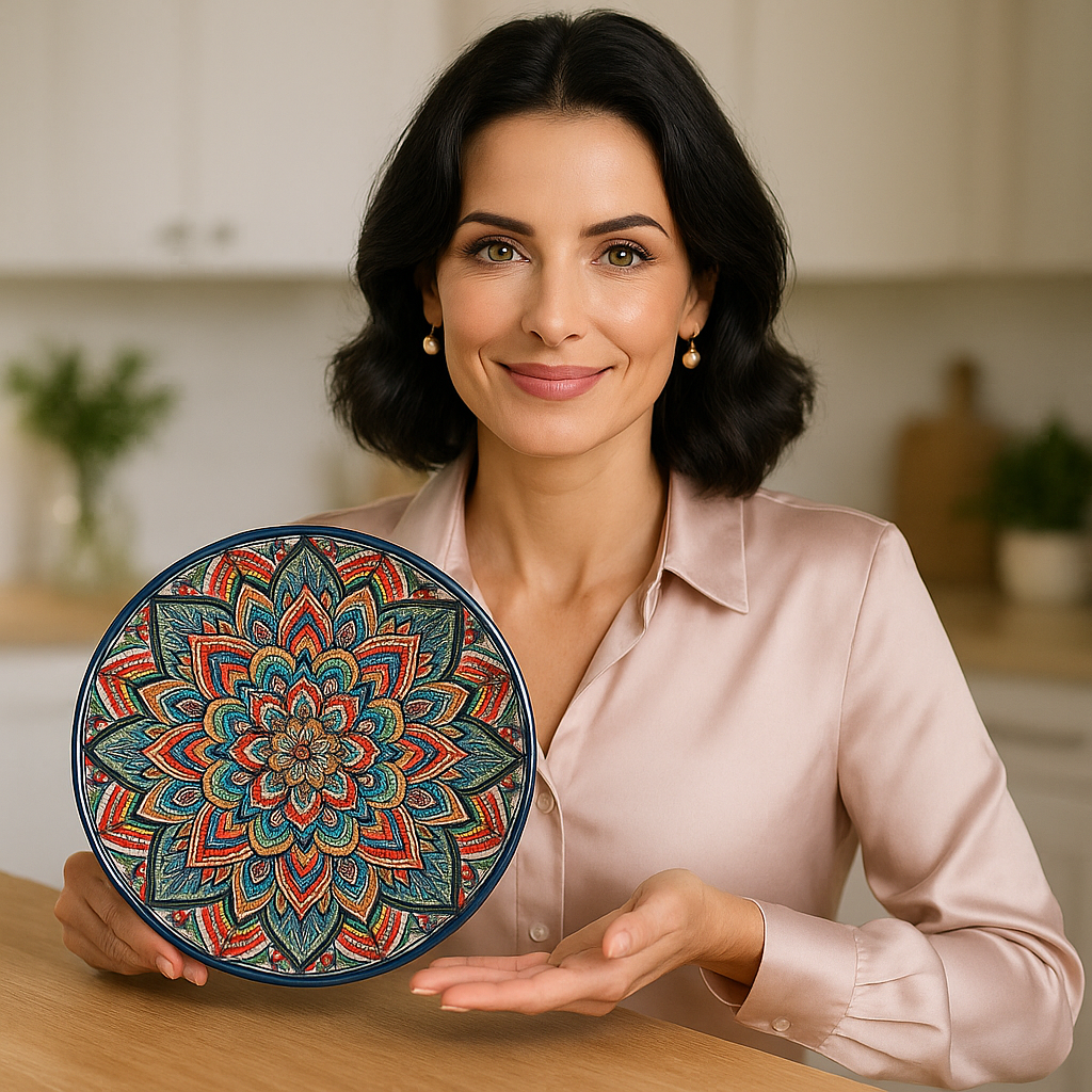 Plates Florence Bohemian Creative Mosaic Essence