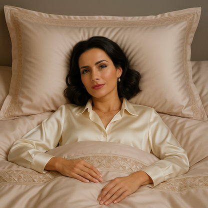 Bedding Set Prestige Egyptian Cotton Embroidery 1200TC