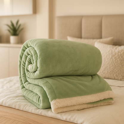Blanket Velvet Harmony Elegant Winter Throw