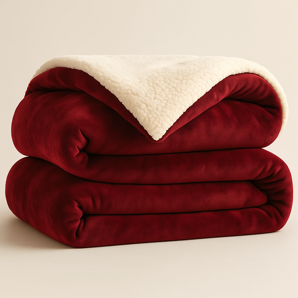 Blanket Velvet Harmony Elegant Winter Throw
