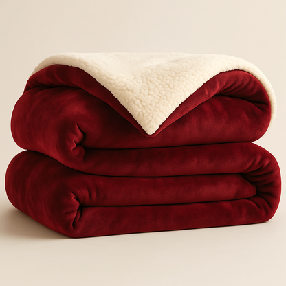 Blanket Velvet Harmony Elegant Winter Throw
