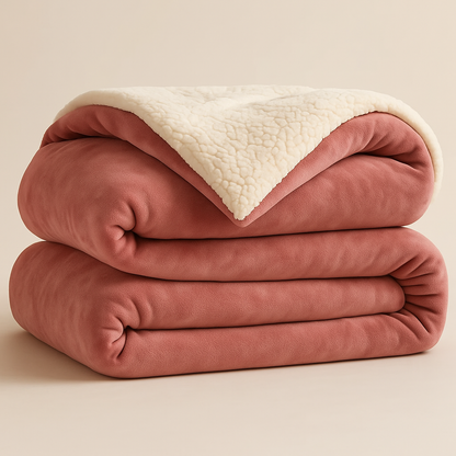 Blanket Velvet Harmony Elegant Winter Throw