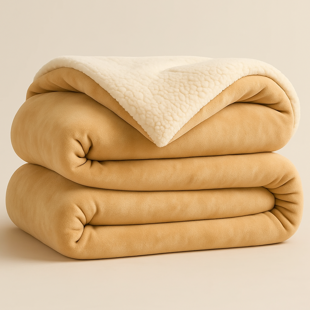 Blanket Velvet Harmony Elegant Winter Throw